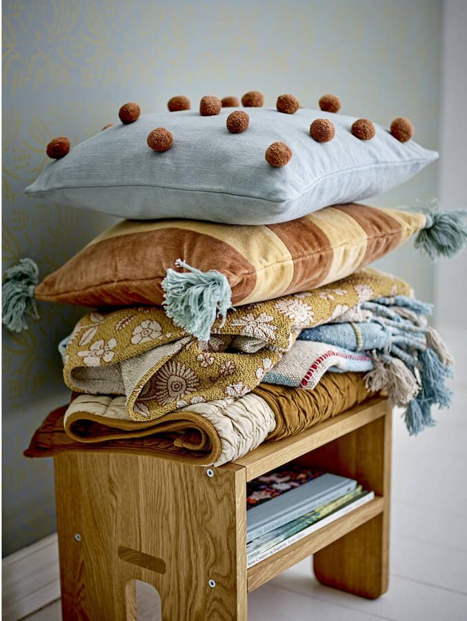 Bloomingville Mini plaid Camille (100x80 cm)