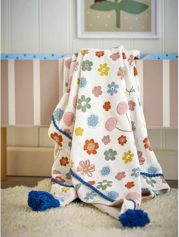 Bloomingville Mini plaid Cherry (160x130 cm) - Foto 2
