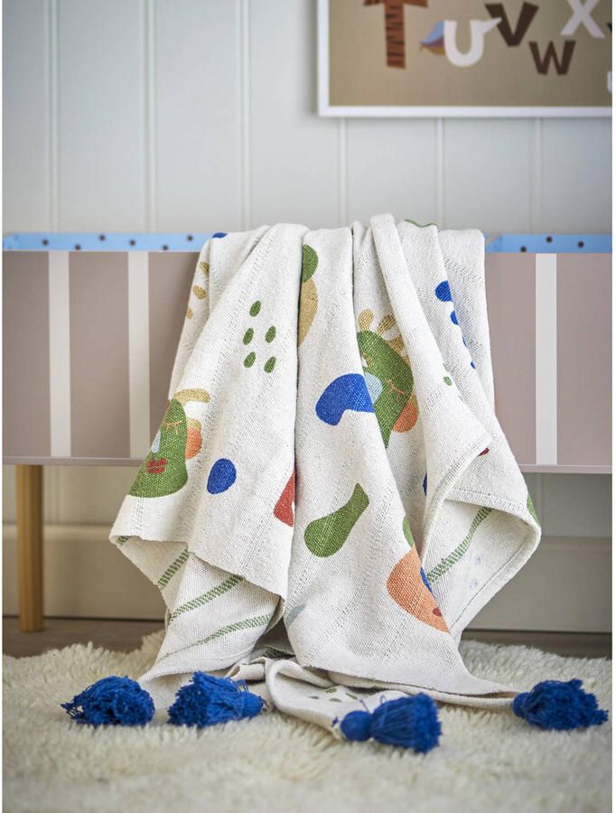 Bloomingville Mini plaid Sylvie (160x130 cm) - Foto 2