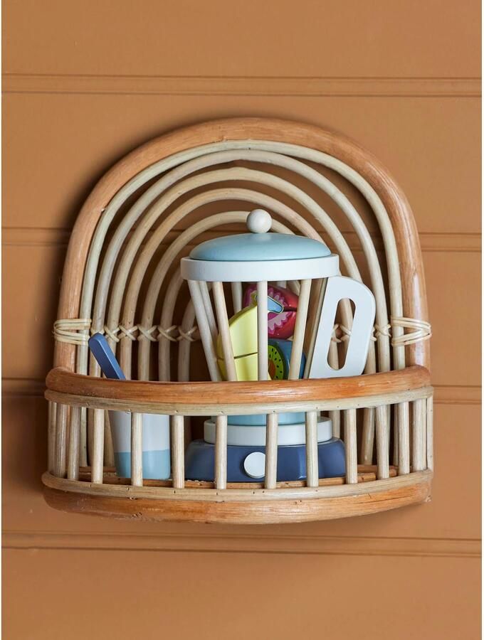 Bloomingville Mini wandplank Preet (30x21x31 cm) - Foto 2