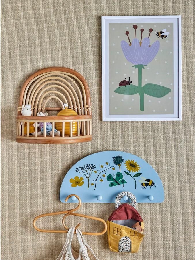 Bloomingville Mini wandplank Preet (30x21x31 cm) - Foto 3