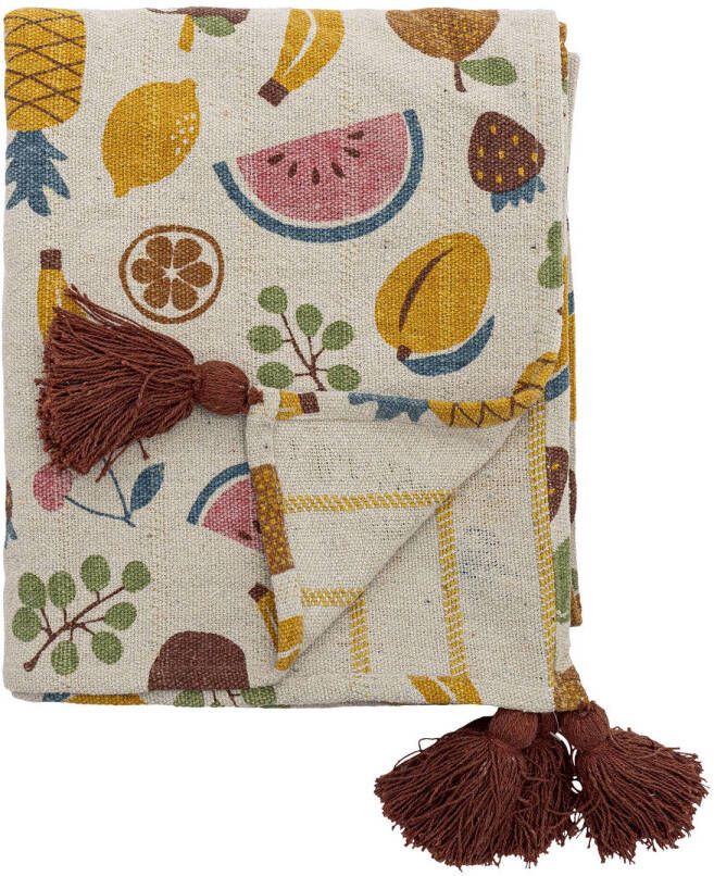 Bloomingville Mini plaid Fruitta (160x130 cm)