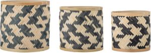 Bloomingville opbergmand Estell (set van 3)