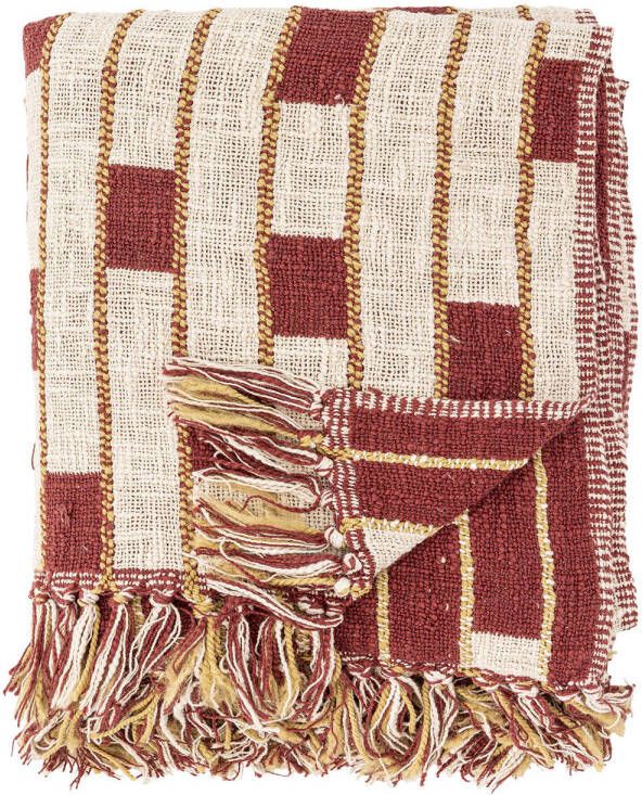 Bloomingville plaid Cang (160x130 cm)