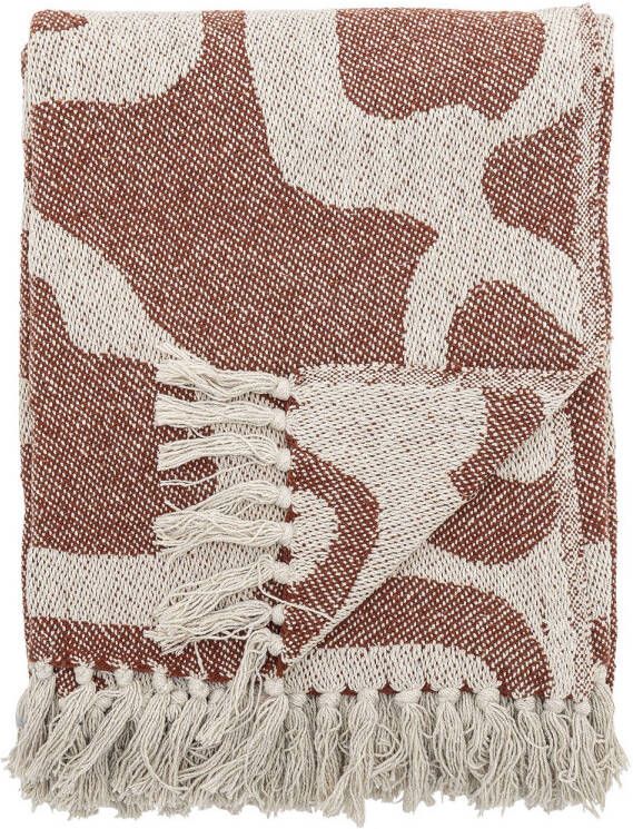 Bloomingville plaid Salobre (160x130 cm)