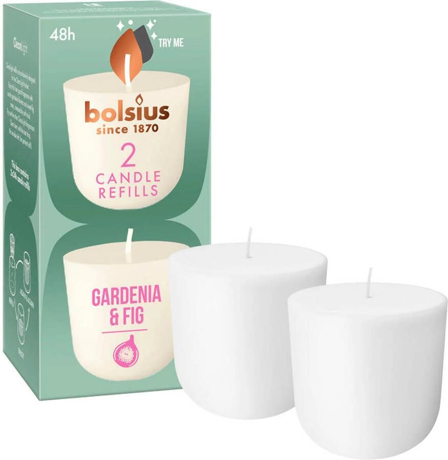 Bolsius cleanlight Refill Gardenia & Fig
