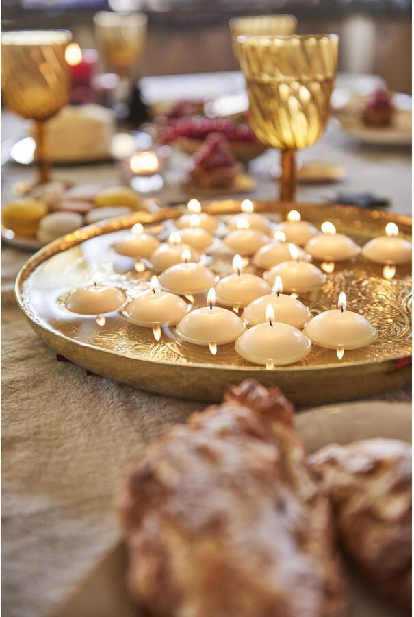 Bolsius drijfkaarsen (set van 20)