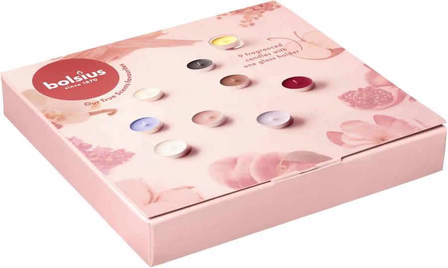 Bolsius geschenkset Geur theelichten (set van 9) - Foto 2