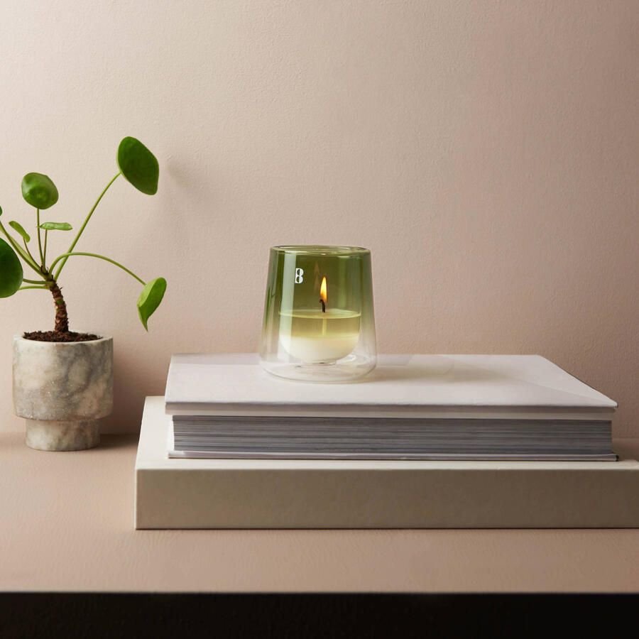 Bolsius geurkaars CleanLight Refill Bergamot & Neroli (set van 2)