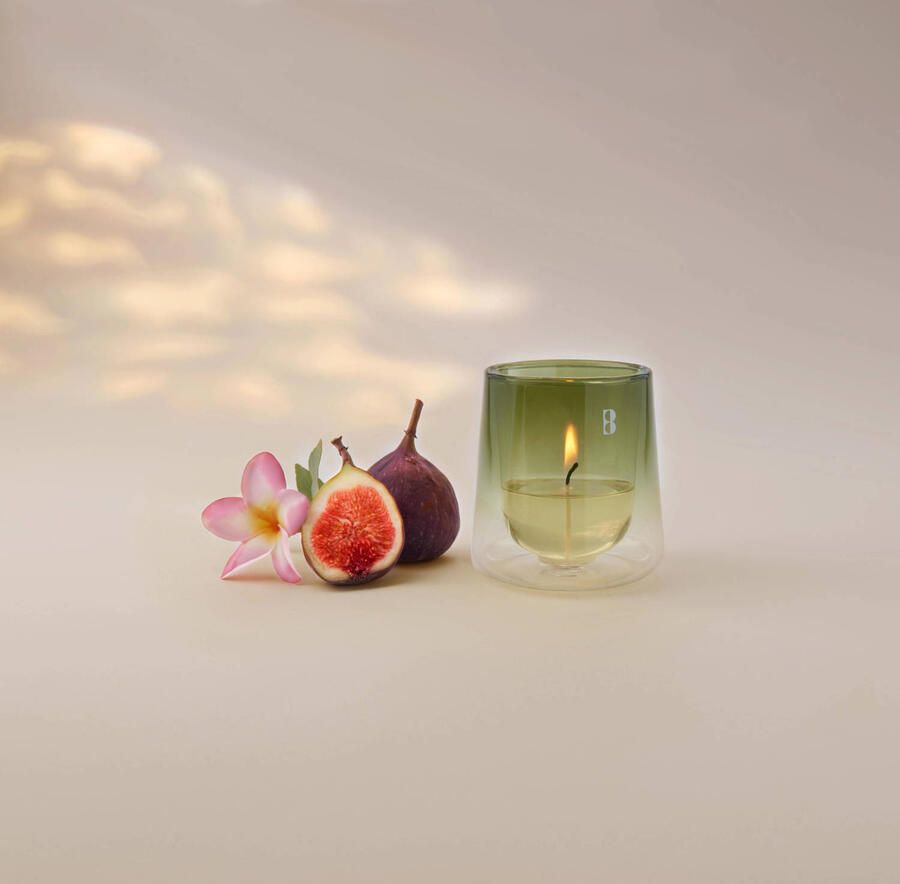 Bolsius geurkaars CleanLight Refill Gardenia & Fig (set van 2) - Foto 2