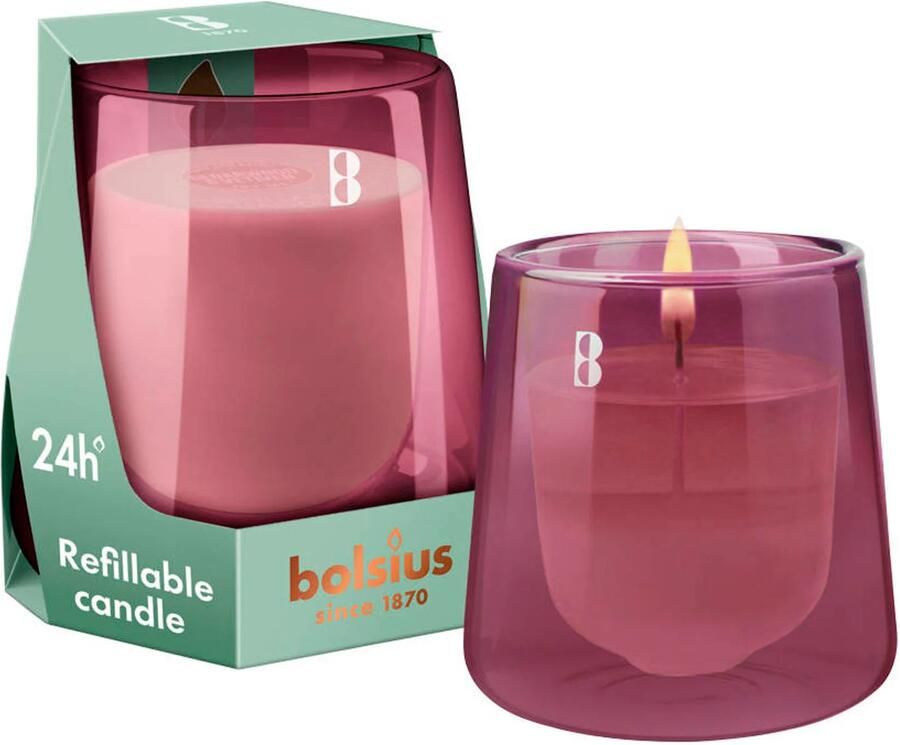 Bolsius geurkaars CleanLight Starterkit Cedarwood & Vetiver - Foto 2