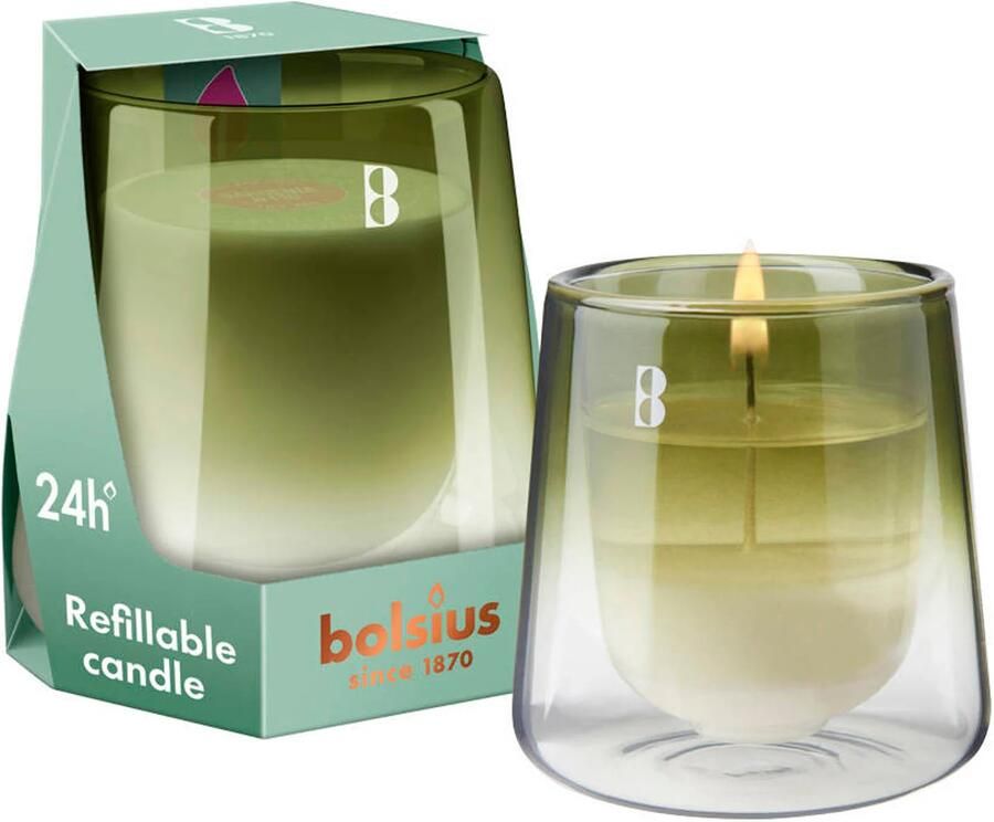 Bolsius geurkaars CleanLight Starterkit Gardenia & Fig - Foto 2