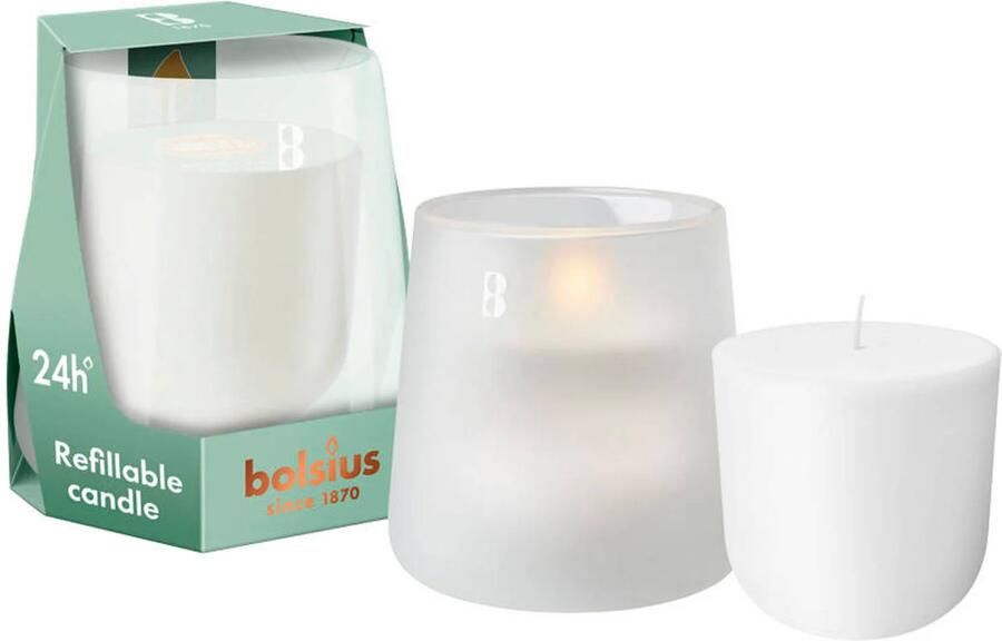 Bolsius geurkaars CleanLight Starterkit Vanilla & Tonka Bean - Foto 2