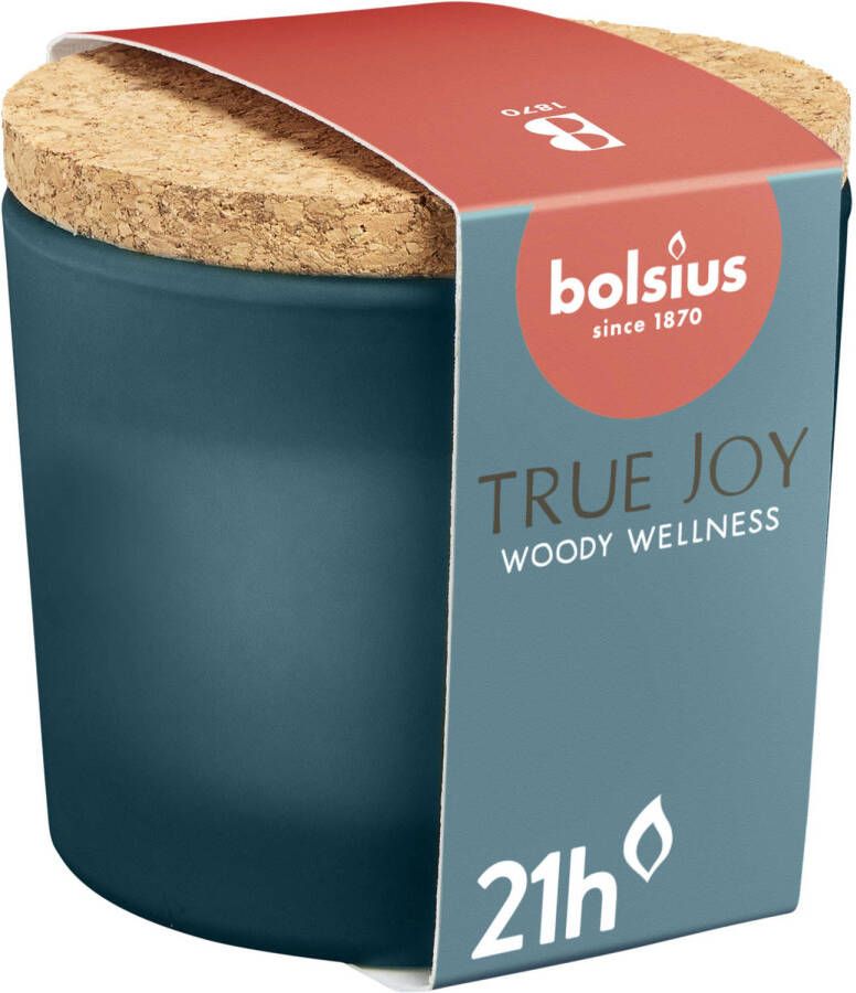Bolsius geurkaars True Joy Woody Welness