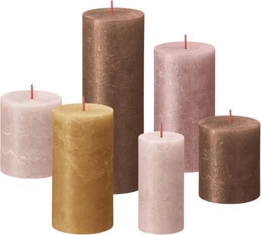 Bolsius kaars Rustiek Cosy Coppers (set van 6) - Foto 3