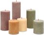 Bolsius kaarsen Rustiek Nature (set van 6) - Thumbnail 1