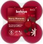 Bolsius kerst waxinelichtjes Merry Moments (8 branduren) (set van 8) - Thumbnail 1