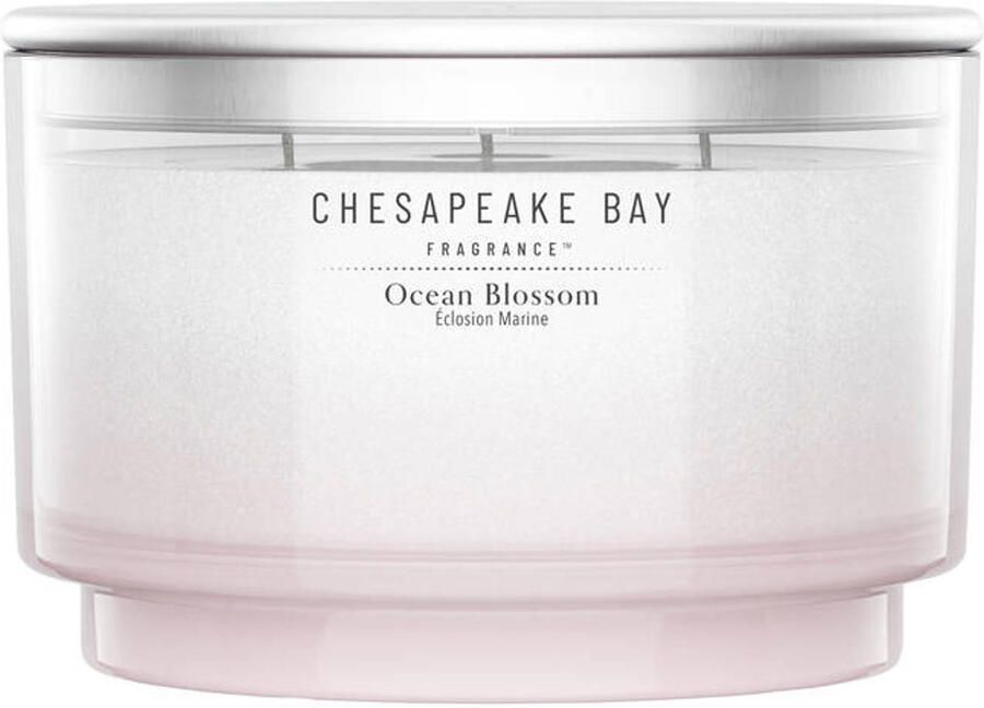 Chesapeake Bay Fragrance geurkaars Ocean Blossom 3-Wick