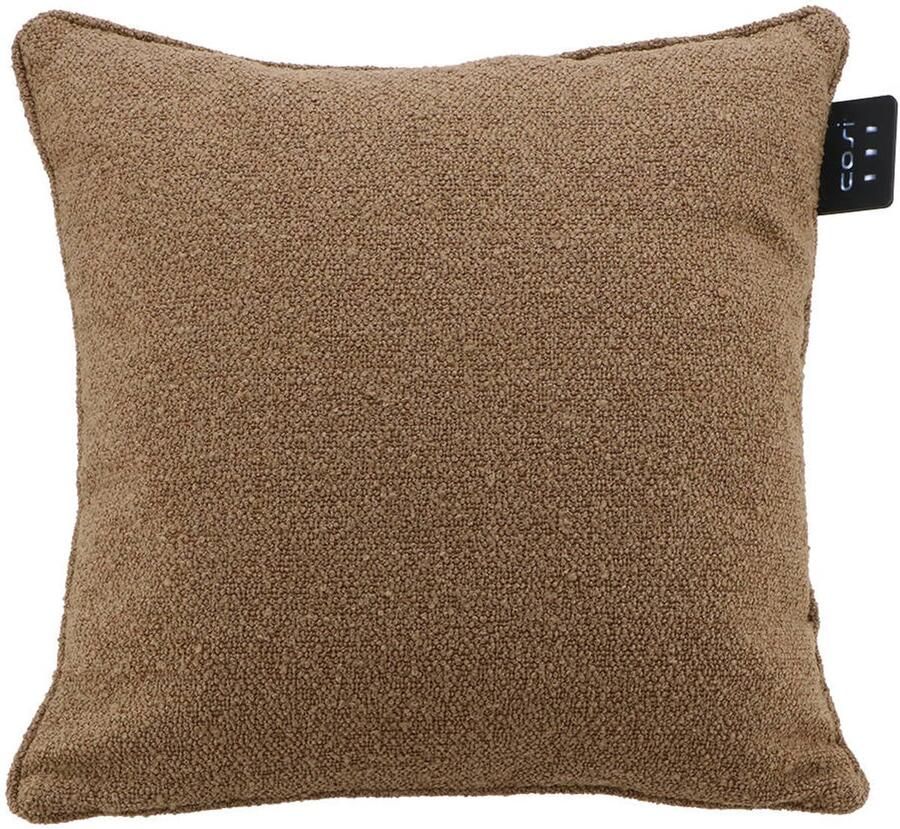 Cosi pillow teddy earth brown 50x50cm