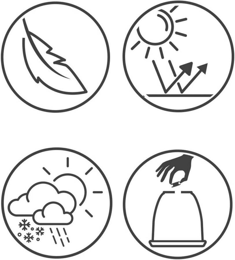 Decoris bloempot Lennox set van 2 (Ø44 37 cm) - Foto 2