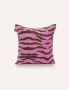 Dogguo sierkussen ZEBRA-CUSHION-PINK GREEN (50x50 cm) - Thumbnail 1