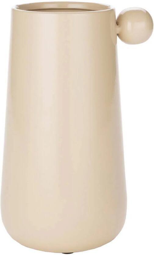 Dutchbone Dot vaas M Beige