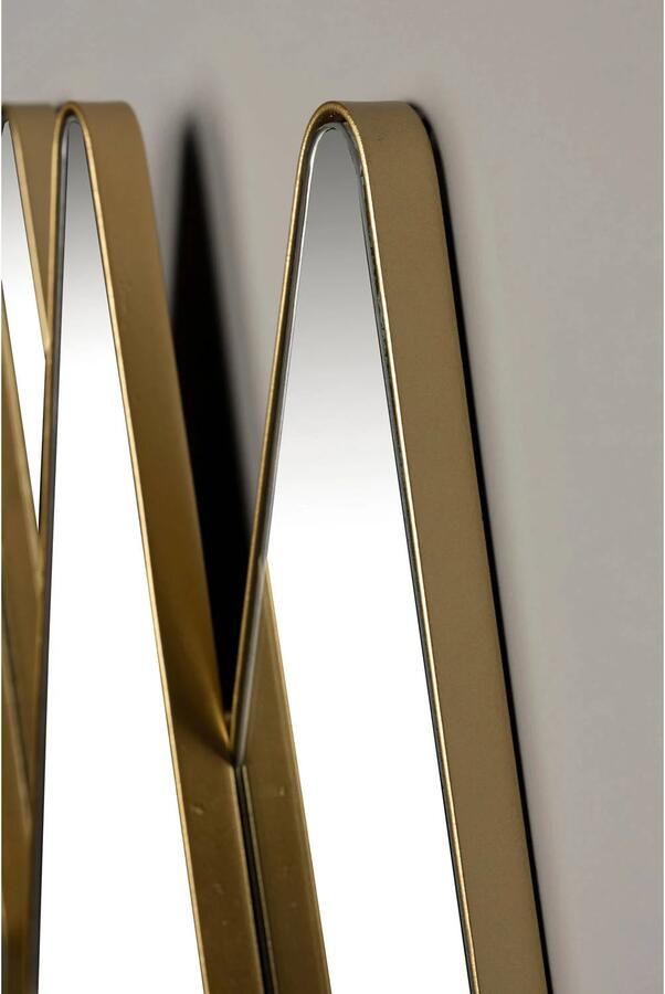 Dutchbone Kyoko Spiegel| Wandspiegel Goud - Foto 3