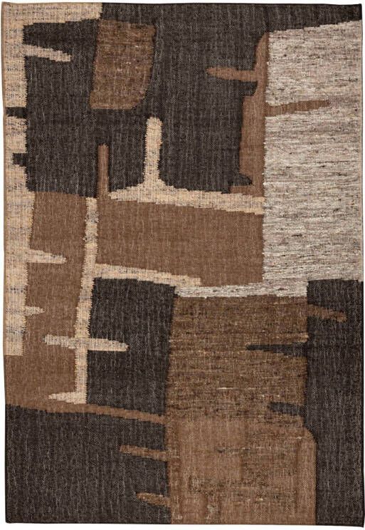 Dutchbone Briton Vloerkleed 160x230 cm Bruin