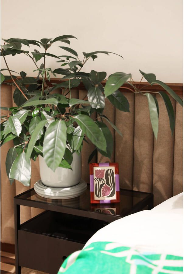 &k amsterdam &klevering Rift Fotolijst 13 x 18 cm Burgundy