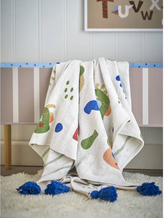 Bloomingville Mini plaid Sylvie (160x130 cm)