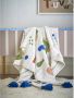 Bloomingville Mini plaid Sylvie (160x130 cm) - Thumbnail 3