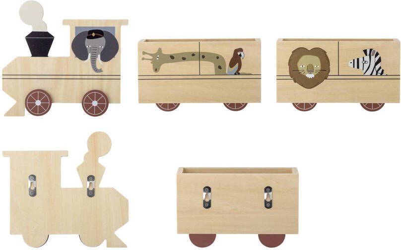 Bloomingville Mini wandplank Mallen (60x8x20 cm)