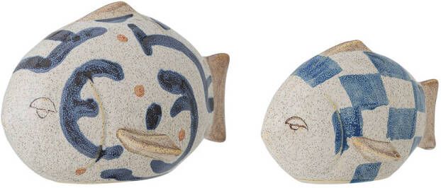 Bloomingville ornament Eviaya (set van 2)