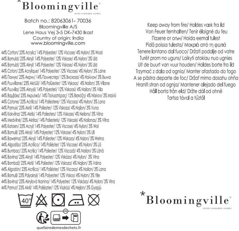 Bloomingville plaid Arni (160x130 cm)