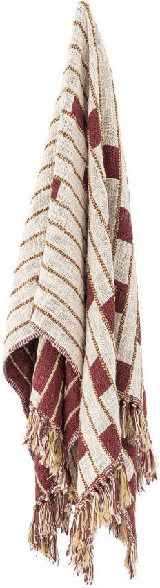 Bloomingville plaid Cang (160x130 cm)