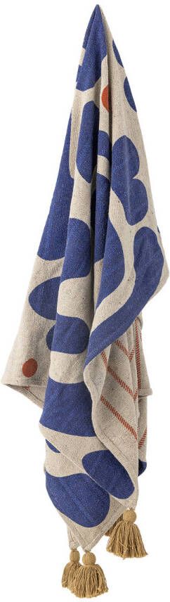 Bloomingville plaid Eviaya (160x130 cm)