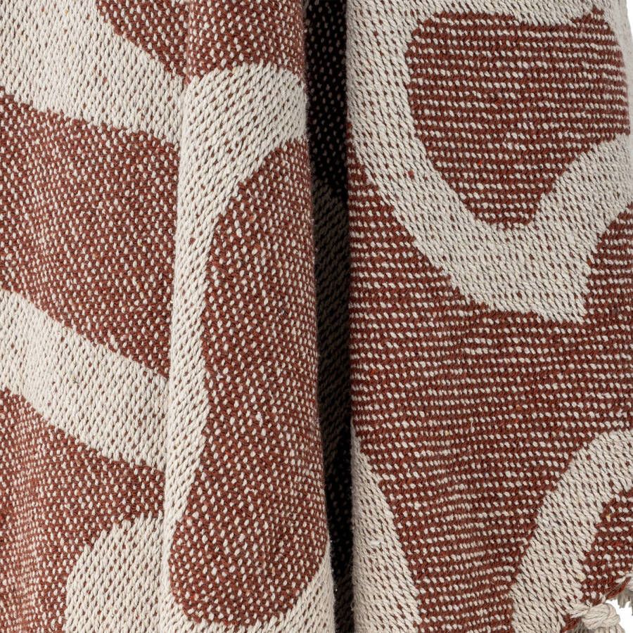 Bloomingville plaid Salobre (160x130 cm)