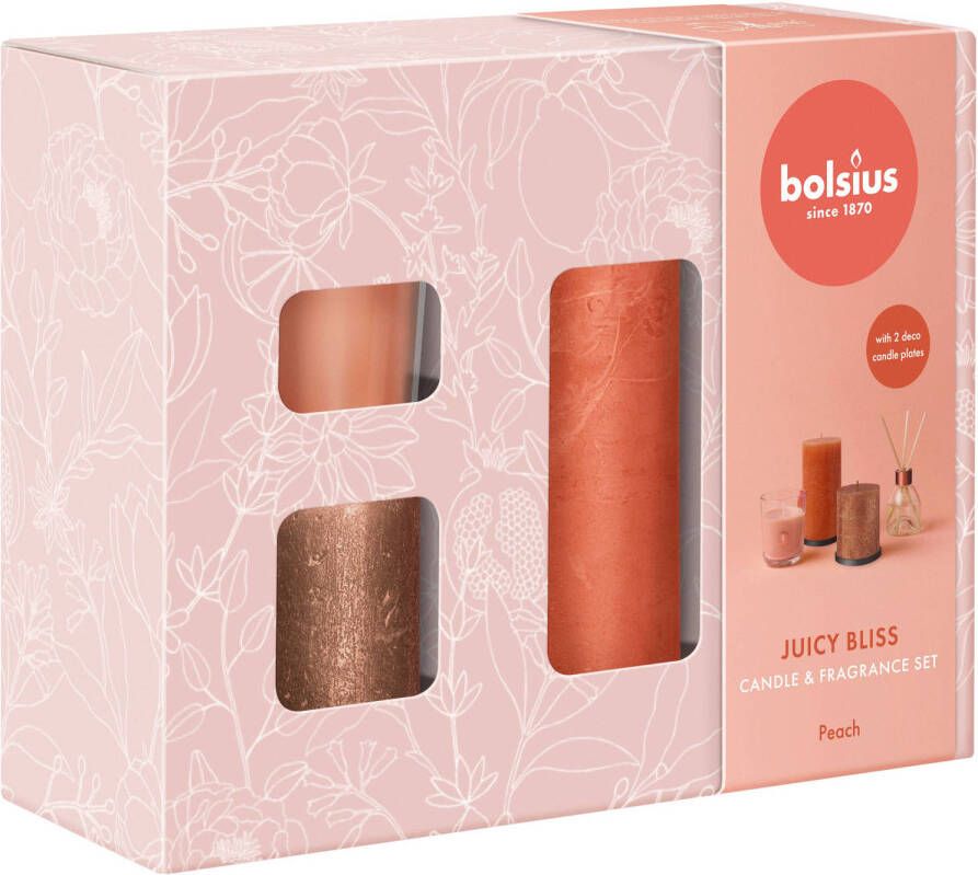 Bolsius geschenkset Juicy Bliss (set van 4)