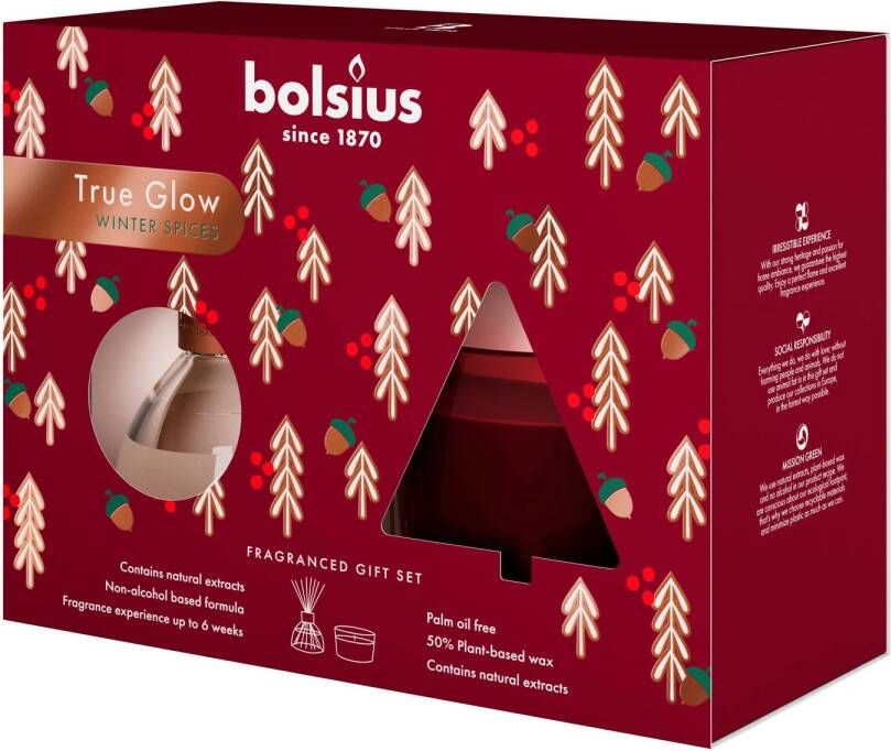 Bolsius geschenkset True Glow (60 ml)