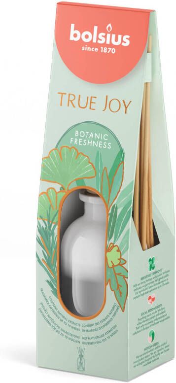 Bolsius geurstokjes True Joy Botanic Freshness (80 ml)