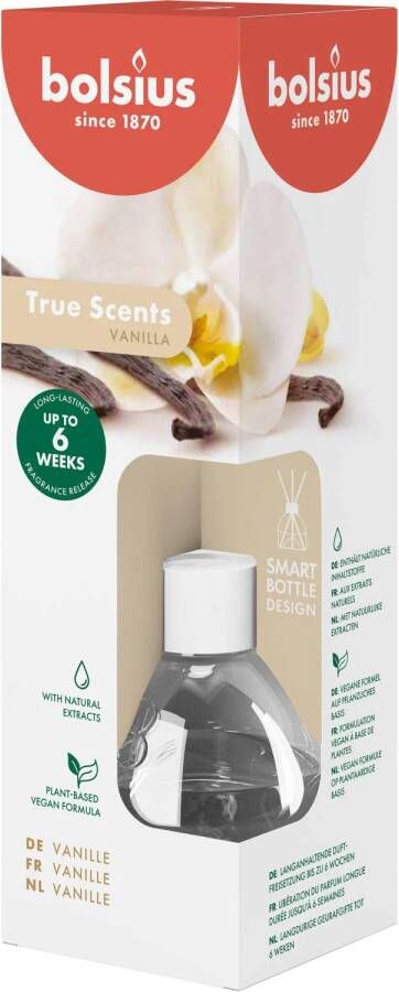 Bolsius geurstokjes True Scents Vanille 60 ml