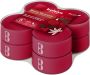 Bolsius kerst waxinelichtjes Merry Moments (8 branduren) (set van 8) - Thumbnail 2
