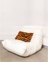 Dogguo sierkussen ZEBRA-CUSHION-RUST BLACK (60x40 cm) - Thumbnail 3