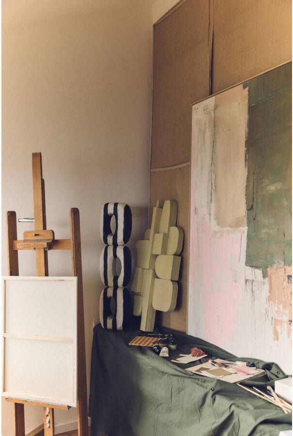 HKLIVING schilderij Nomad (123x163 cm)