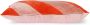 HKliving Striped Velvet Sierkussen 40 x 60 cm Rood Roze - Thumbnail 3