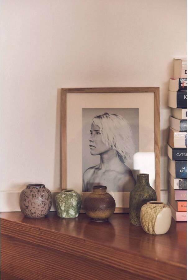 HKLIVING vaas 70s ceramics (set van 5)