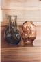 HKLIVING Gleam Glass Vaas Medium Olive - Thumbnail 3