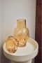 HKLIVING Gleam Glass Vaas High Amber - Thumbnail 2