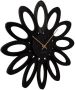 Karlsson Wall clock Fiore wood veneer black - Thumbnail 2