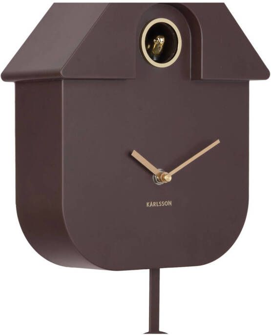 Karlsson wandklok modern cuckoo oro
